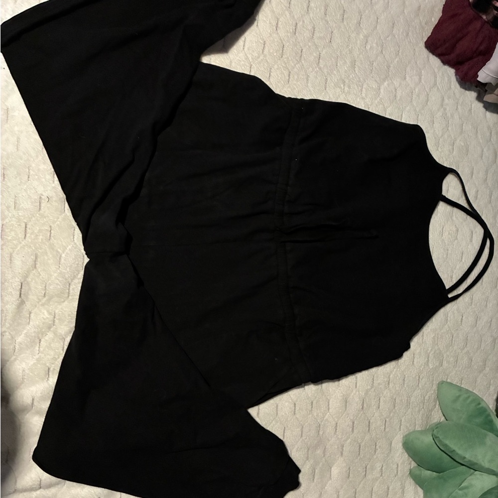 Torrid Active Black Sleeveless Jumpsuit